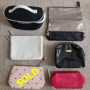 One Piece Of Assorted Cosmetics Makeup Bags - Lancome, Shiseido